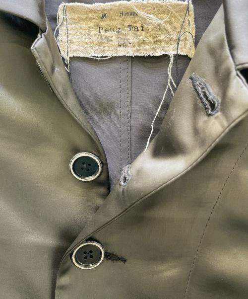 Peng Tai（ペン タイ）Peng Tai (ペン タイ) SB PAJAMA SHIRT ブラウン サイズ:46の古着・服飾アイテム