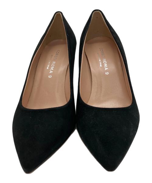 CORSO ROMA 9（コルソローマノーヴェ）CORSO ROMA 9 (コルソローマノーヴェ) HEEL PUMP 65 ブラック サイズ:SIZE 35の古着・服飾アイテム