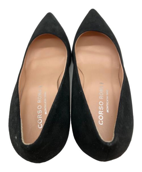 CORSO ROMA 9（コルソローマノーヴェ）CORSO ROMA 9 (コルソローマノーヴェ) HEEL PUMP 65 ブラック サイズ:SIZE 35の古着・服飾アイテム