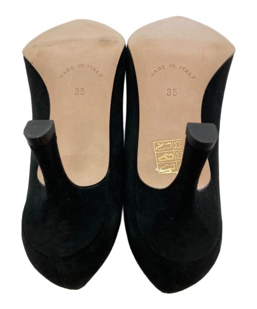 CORSO ROMA 9（コルソローマノーヴェ）CORSO ROMA 9 (コルソローマノーヴェ) HEEL PUMP 65 ブラック サイズ:SIZE 35の古着・服飾アイテム