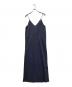 BACCA (バッカ) ビスコースレーヨンストレッチ キャミソールワンピース ネイビー サイズ:34：4000円