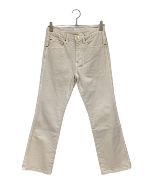 L'appartement（アパルトモン）L'appartement (アパルトモン) Cropped Denim ホワイト サイズ:W27の古着・服飾アイテム