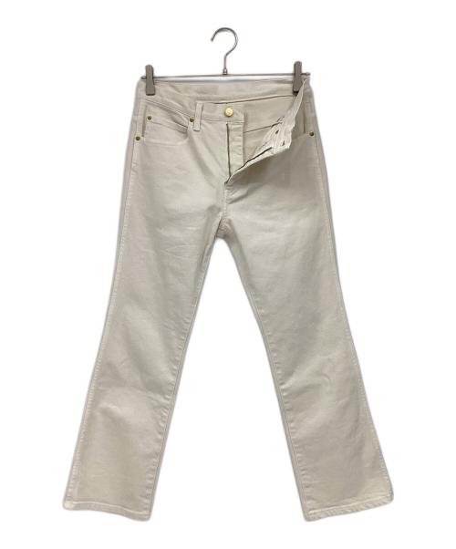 L'appartement（アパルトモン）L'appartement (アパルトモン) Cropped Denim ホワイト サイズ:W27の古着・服飾アイテム