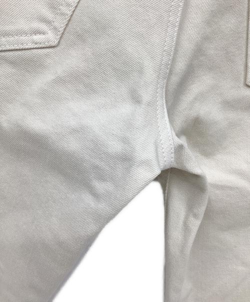 L'appartement（アパルトモン）L'appartement (アパルトモン) Cropped Denim ホワイト サイズ:W27の古着・服飾アイテム
