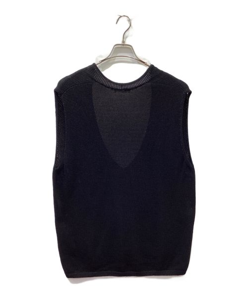 Plage（プラージュ）Plage (プラージュ) Italian Yarn ベスト ブラック サイズ:FREEの古着・服飾アイテム
