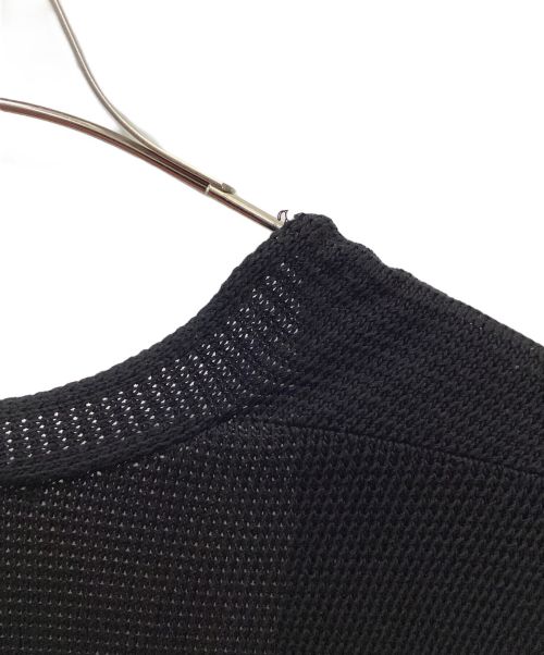 Plage（プラージュ）Plage (プラージュ) Italian Yarn ベスト ブラック サイズ:FREEの古着・服飾アイテム