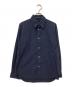 JUNYA WATANABE COMME des GARCONS（ジュンヤワタナベ コムデギャルソン）の古着「ステッチデザインシャツ」｜ネイビー