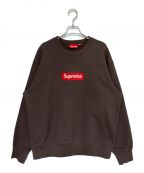 SUPREMEシュプリーム）の古着「Box Logo Crewneck」｜ブラウン