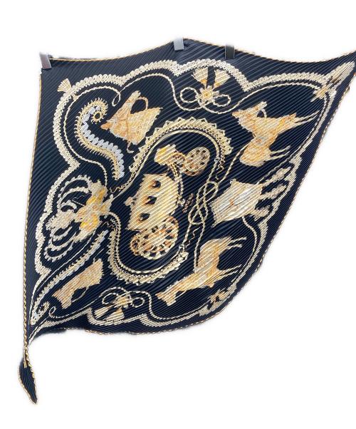 HERMES（エルメス）HERMES (エルメス) スカーフプリーツカレ　PAPEROLESの古着・服飾アイテム