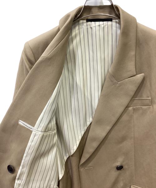 AP STUDIO（エーピーストゥディオ）AP STUDIO (エーピーストゥディオ) コットンリネンサテンギャバジンコート ベージュ サイズ:FREEの古着・服飾アイテム