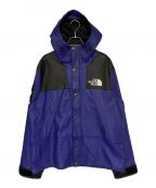 SUPREME×THE NORTH FACEシュプリーム×ザ ノース フェイス）の古着「Leather Mountain Parka」｜パープル×ブラック