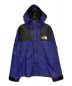 SUPREME（シュプリーム）の古着「Leather Mountain Parka」｜パープル×ブラック