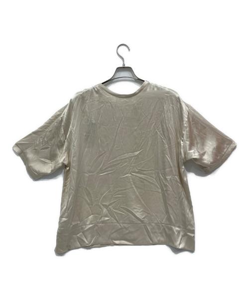 CHAOS（カオス）CHAOS (カオス) シルクフィブリルTシャツ ベージュ サイズ:FREEの古着・服飾アイテム