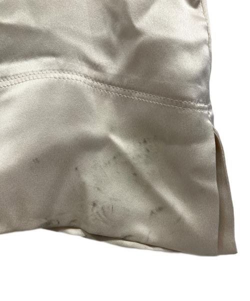 CHAOS（カオス）CHAOS (カオス) シルクフィブリルTシャツ ベージュ サイズ:FREEの古着・服飾アイテム