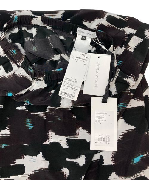 CHAOS（カオス）CHAOS (カオス) christian wijnants (クリスチャン ワイナンツ) スカート ブラック サイズ:34 未使用品の古着・服飾アイテム