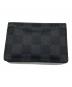 LOUIS VUITTON (ルイ ヴィトン) カードケース ブラック：11000円