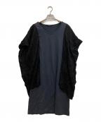 LIMI feuリミフゥ）の古着「ワンピース」｜グレー