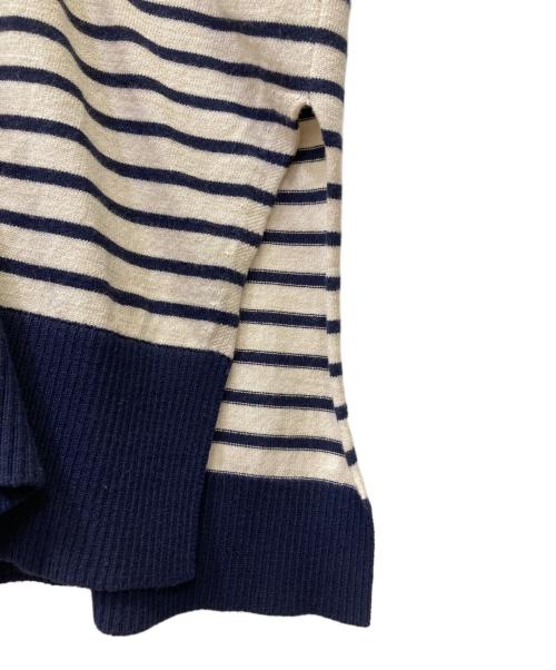 WEEKEND Max Mara（ウィークエンド マックスマーラ）WEEKEND Max Mara (ウィークエンド マックスマーラ) 半袖切替ボーダーニット サイズ:Mの古着・服飾アイテム