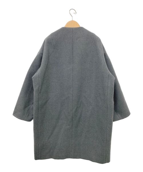 YLEVE（イレーヴ）YLEVE (イレーヴ) SUPER 100's MELTON N/C CO グレー サイズ:1の古着・服飾アイテム