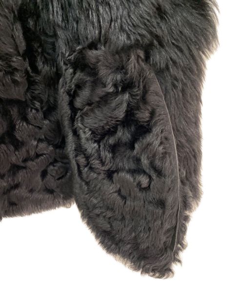 MARNI（マルニ）MARNI (マルニ) ムートンジャケット ブラック サイズ:42の古着・服飾アイテム