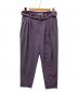 CULLNI（クルニ）の古着「テーパードパンツ」｜パープル