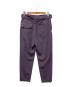 CULLNI (クルニ) テーパードパンツ パープル：2500円