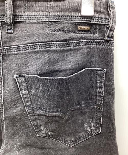 DIESEL D.N.A（ディーゼル ディーエヌエー）DIESEL D.N.A (ディーゼル ディーエヌエー) デニムパンツ グレー サイズ:68.5ｃｍ(W27)の古着・服飾アイテム
