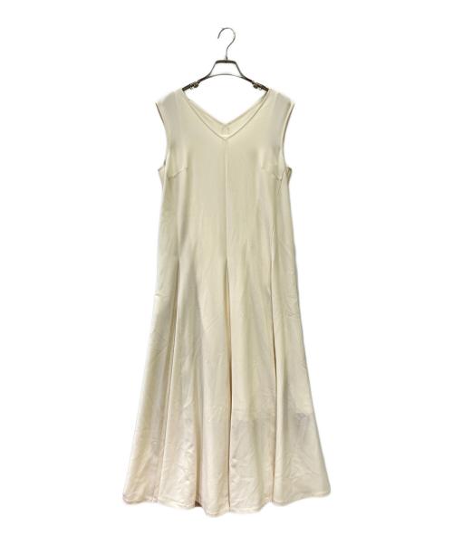 JUSGLITTY（ジャスグリッティー）JUSGLITTY (ジャスグリッティー) Aラインワンピース アイボリー サイズ:1 未使用品の古着・服飾アイテム