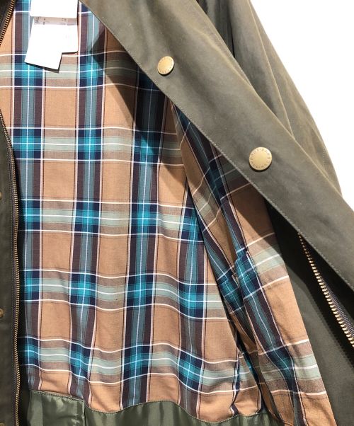 Barbour（バブアー）Barbour (バブアー) ステンカラーコート/BURGHLEY(バーレー) オリーブ サイズ:10の古着・服飾アイテム