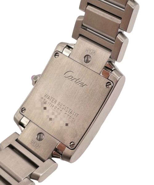 Cartier（カルティエ）Cartier (カルティエ) タンクフランセーズSM ラズベリーピンク サイズ:SMの古着・服飾アイテム
