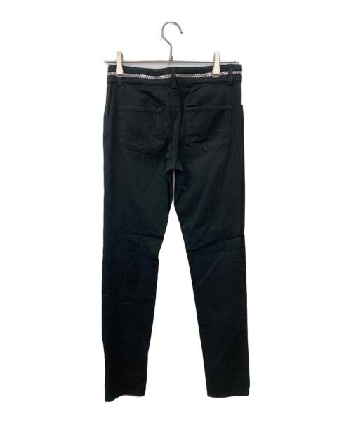 GIVENCHY（ジバンシィ）GIVENCHY (ジバンシィ) ウエストジッパーパンツ ブラック サイズ:SIZE34の古着・服飾アイテム