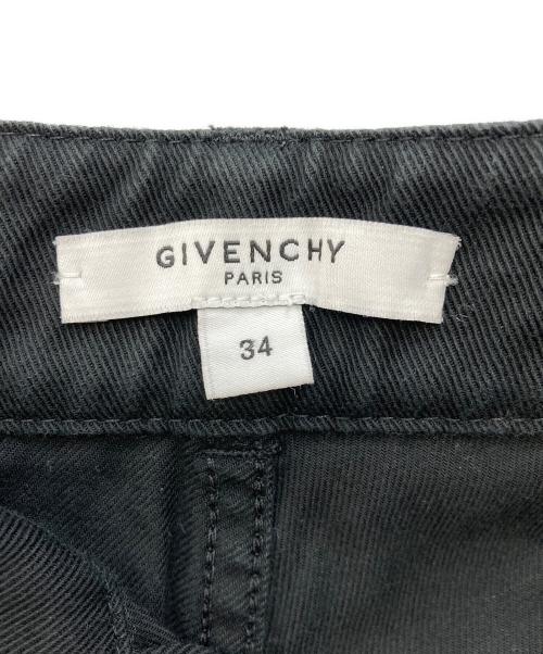 GIVENCHY（ジバンシィ）GIVENCHY (ジバンシィ) ウエストジッパーパンツ ブラック サイズ:SIZE34の古着・服飾アイテム