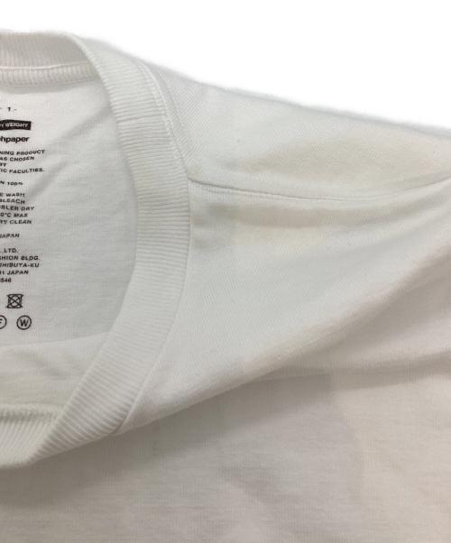 Graphpaper（グラフペーパー）Graphpaper (グラフペーパー) HEAVY WEIGHT S/S OVERSIZED TEE ホワイト サイズ:1の古着・服飾アイテム