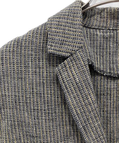 MOTHERHOUSE（マザーハウス）MOTHERHOUSE (マザーハウス) テーラードジャケット グレー サイズ:Mの古着・服飾アイテム