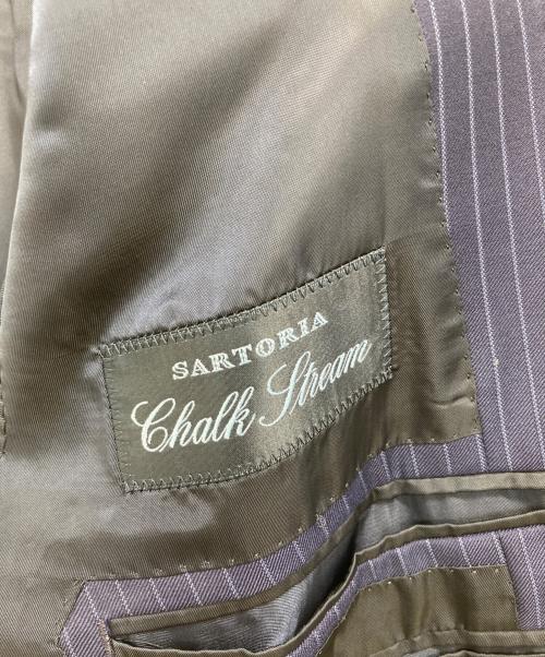 SARTORIA Chalk Stream（サートリア チョークストリーム）SARTORIA Chalk Stream (サートリア チョークストリーム) 3Bジャケット ネイビー サイズ:表記なしの古着・服飾アイテム