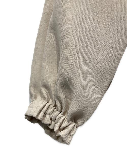 Noble（ノーブル）Noble (ノーブル) トリプルクロスパフスリーブコート ベージュ サイズ:38の古着・服飾アイテム