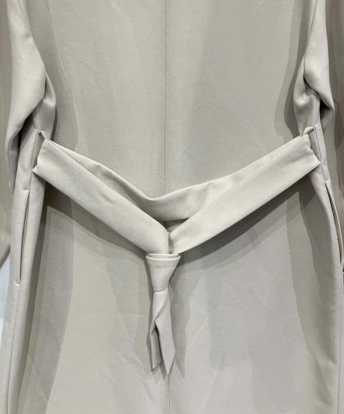 Noble（ノーブル）Noble (ノーブル) トリプルクロスパフスリーブコート ベージュ サイズ:38の古着・服飾アイテム