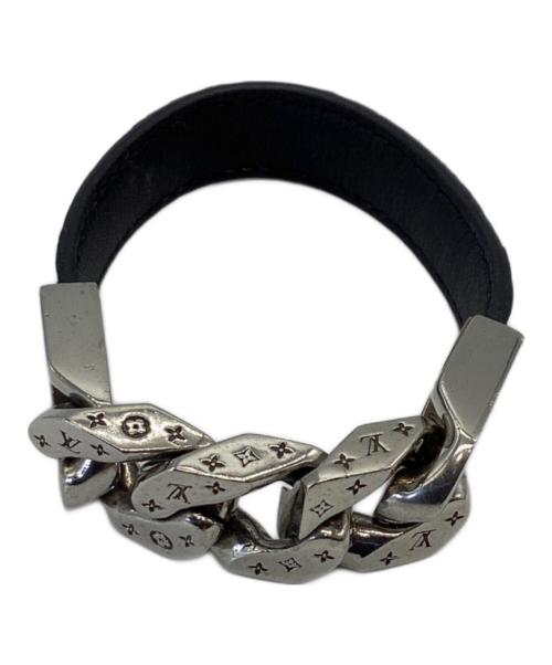 LOUIS VUITTON（ルイ ヴィトン）LOUIS VUITTON (ルイ ヴィトン) ブラスレモノチェーン ブラックの古着・服飾アイテム