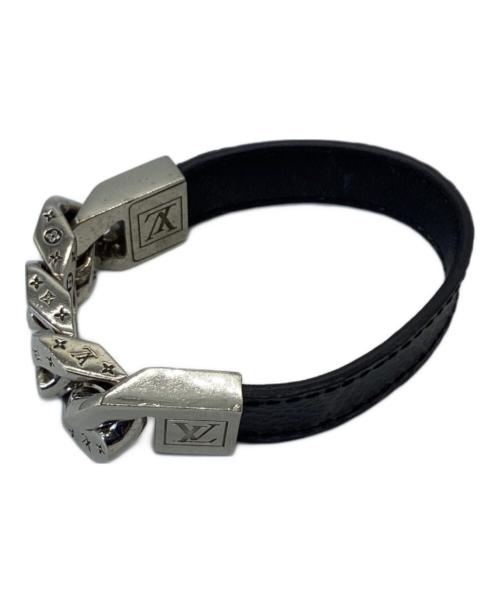 LOUIS VUITTON（ルイ ヴィトン）LOUIS VUITTON (ルイ ヴィトン) ブラスレモノチェーン ブラックの古着・服飾アイテム