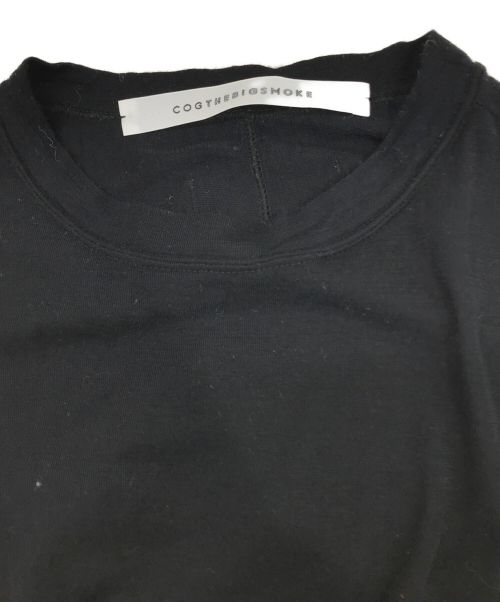 COGTHEBIGSMOKE（コグザビッグスモーク）COGTHEBIGSMOKE (コグザビッグスモーク) ウォッシャブルウールジャンプスーツ ブラック サイズ:-の古着・服飾アイテム