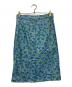 PRADA (プラダ) フラワープリントスカート ブルー サイズ:40s：9800円