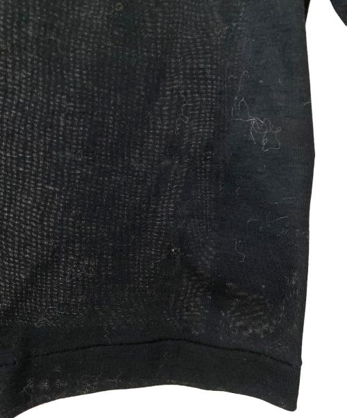 Plage（プラージュ）Plage (プラージュ) SHEER Vネックカーディガン ブラック サイズ:表記無しの古着・服飾アイテム