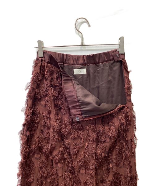 IENA（イエナ）IENA (イエナ) カットジャガードイージースカート ブラック サイズ:36の古着・服飾アイテム