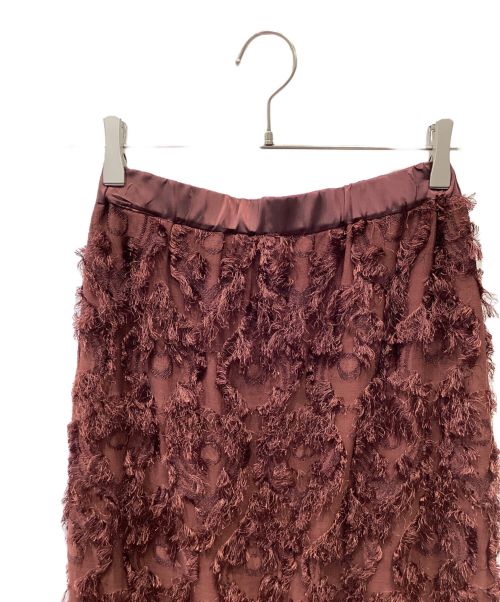 IENA（イエナ）IENA (イエナ) カットジャガードイージースカート ブラック サイズ:36の古着・服飾アイテム