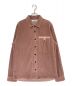STONE ISLAND（ストーンアイランド）の古着「Cord OverShirt」｜ピンク
