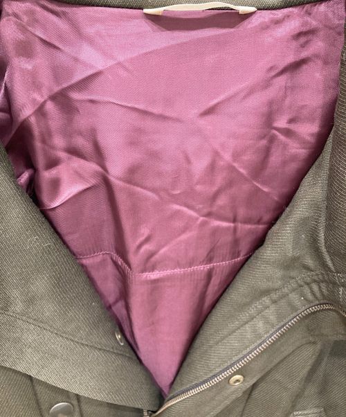 PAUL SMITH（ポールスミス）PAUL SMITH (ポールスミス) フーデットダウンコート ブラウン サイズ:Ｌの古着・服飾アイテム