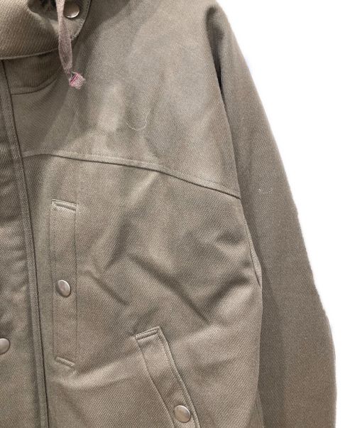 PAUL SMITH（ポールスミス）PAUL SMITH (ポールスミス) フーデットダウンコート ブラウン サイズ:Ｌの古着・服飾アイテム