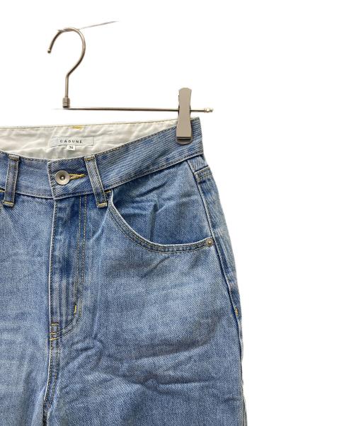 CADUNE（カデュネ）CADUNE (カデュネ) カーヴィーデニム インディゴ サイズ:36の古着・服飾アイテム