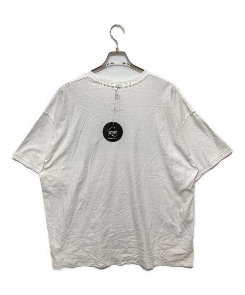 is-ness（イズネス）is-ness (イズネス) INSTRUMENTAL T-SHIRTS / リバースステッチ　インストルメンタル　Tシャツ ホワイト サイズ:Freeの古着・服飾アイテム