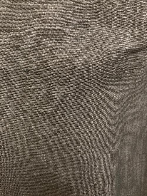 Demi-Luxe Beams（デミルクス ビームス）Demi-Luxe BEAMS (デミルクス ビームス) リネン ハーフスリーブワンピース グレー サイズ:SIZE 38の古着・服飾アイテム